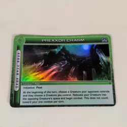 Chaotic TCG Card Prexxor Chasm Location Super Rare AU Alliances Unraveled - Image 1