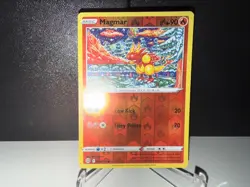 Magmar 019 2022 Pokemon Brilliant Stars Reverse Holo Card NM+ - Image 1