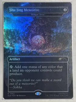 Shu Jing Meteorite (Fellwar Stone) MTG Avatar The Last Airbender Secret Lair - Image 1