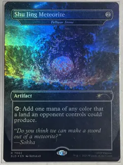Shu Jing Meteorite (Fellwar Stone) MTG Avatar The Last Airbender Secret Lair - Image 2