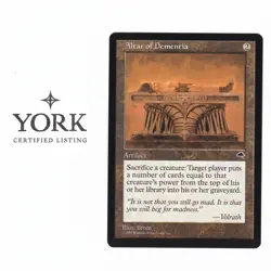 MTG Altar of Dementia - Tempest #276/348 - NM Regular EN - Image 1