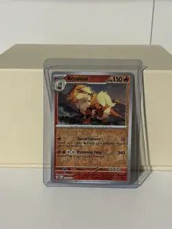 Arcanine #059/165 Pokemon SV: Scarlet & Violet 151 Reverse Holo Near Mint - Image 1