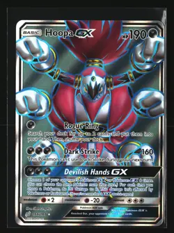 Pokemon HOOPA GX 166/181 Full Art Ultra Rare (SM Team Up) NM/Near Mint - Image 1