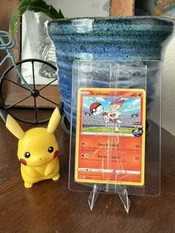 Pokemon 2020 Futsal Scorbunny On the Ball #004/005 SEALED - Image 3