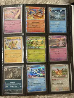Holo Eeveelutions From Prismatic Collection Pokemon TCG NM - Image 1
