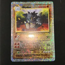 Pokemon TCG Rhydon 35/110 Legendary Collection 2002 Reverse Holo RARE NEAR MINT - Image 2