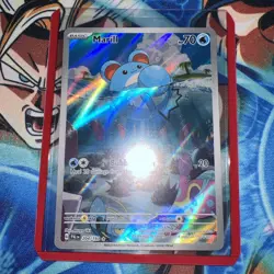 Pokemon Marill 204/193 Sv02: Paldea Evolved Illustration Rare Holo - Image 1