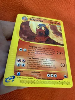 SKYRIDGE MAGCARGO 17/144 2003 RARE Non -Holo Pokemon TCG - Image 5