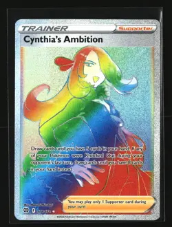 Pokemon CYNTHIA'S AMBITION 178/172 Rainbow Secret (Brilliant Stars) NM/Near Mint - Image 1