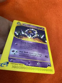 SKYRIDGE STARMIE 30/144 2003 RARE Non -Holo Pokemon TCG - Image 5