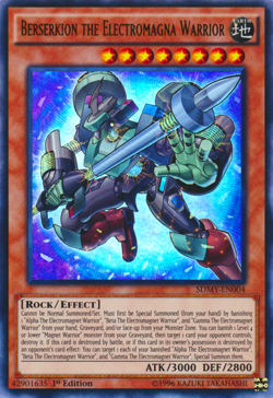 Berserkion The Electromagna Warrior - SDMY-EN004 Ultra Rare 1st Ed NM - Yugioh - Image 1