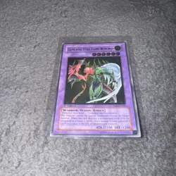 Yugioh Elemental Hero Flame Wingman TLM-EN035 Ultimate Rare 1st Ed SILVER EYE LP - Image 3