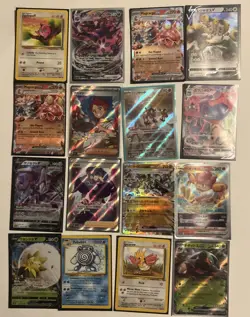Pokemon Lot Of 16 Cards! Pokemon Holo/Art Rare/Illustration/ vintage #4 - Image 1