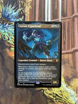 Captain N'ghathrod Thick Card Stock Battle For Baldur’s Gate Commander NM MTG - Image 1
