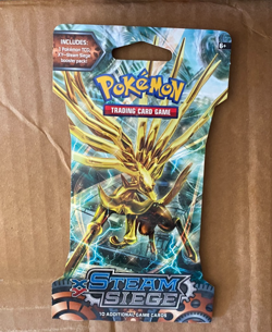 Pokemon XY Steam Siege Booster Pack (10-cards) New in Sealed Package - Image 1