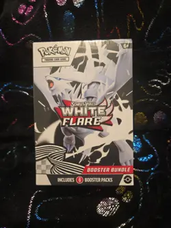 Pokemon Scarlet & Violet: White Flare Booster Bundle New & Sealed Trading Cards - Image 1