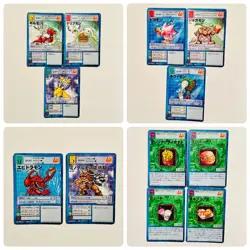 Digimon Card Old Lotteria Collaboration Bonus Set Of 12 Japan - Image 3