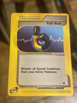 Full Heal 154/165 Expedition Base Set Regular Pokemon Card - Image 1