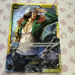 Kuzan OP02-121 SEC One Piece Premium Booster The Best Card PRB01 Reprint - Image 2