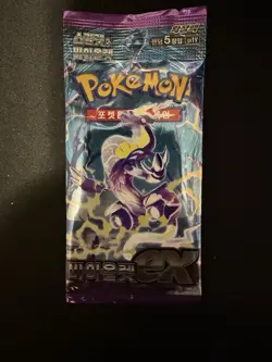 Pokemon Card Violet ex sv1V Factory SEALED Korean Booster Pack Scarlet & Violet - Image 1