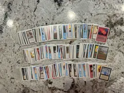 Mtg Revised Lot x300 - Magic The Gathering Revised Card Lot Com/Unc Lp-Played - Image 1