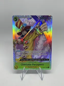 Charlotte Perospero OP03-113 SR - One Piece Trading Card Game - ENGLISH - Image 1