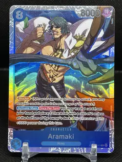 One Piece Card Game: Aramaki (Foil Super Rare) - Wings of the Captain (OP06-043) - Image 1