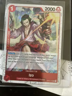 Izo OP03-003 R ONE PIECE Card The Best PRB-01 - Image 1