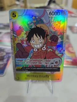 One Piece Card Game 500 Years in the Future Monkey. D. Luffy OP07-109 SR English - Image 1