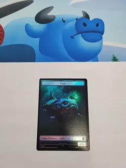 MTG - Fish / Treasure Token Foil WHO #0010 - Image 2