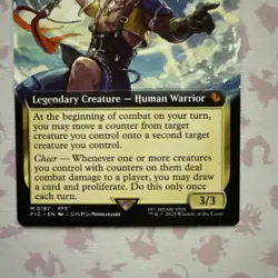 MTG Tidus, Yuna's Guardian (Extended Art) - Commander (FIC) FFX MYTHIC 0187 - Image 2