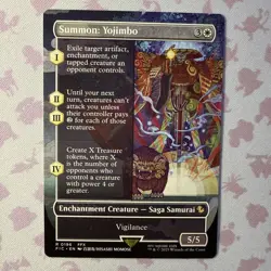 Summon: Yojimbo (Borderless) Commander: Final Fantasy Regular R 0196 - Image 1