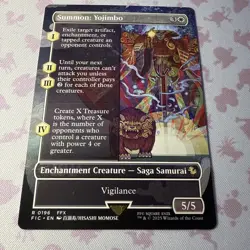 Summon: Yojimbo (Borderless) Commander: Final Fantasy Regular R 0196 - Image 4