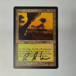 MTG Windswept Heath Onslaught - Signed by Artist Anthony Scott Waters - Image 1