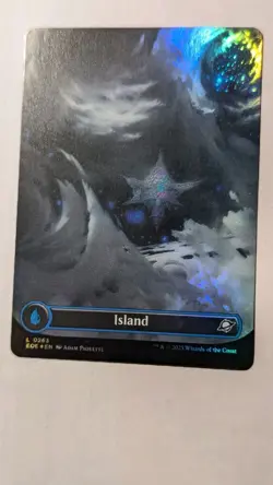 Island Borderless Foil L0263 Edge of Eternities MTG EOE Magic the Gathering NM - Image 2