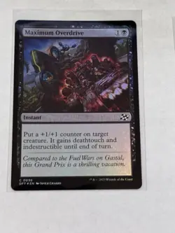 Maximum Overdrive Aetherdrift Foil #96 - Image 1