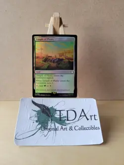 TEMPLE OF PLENTY ~ NM - MTG - Fallout PIP 0309 Foil Reg - u Choose & Save - Image 3