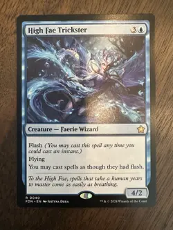 High Fae Trickster : MTG / Foundations #0040 / NM - Image 1