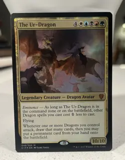 MTG Magic the Gathering the Ur-Dragon C17 Foil - Image 1