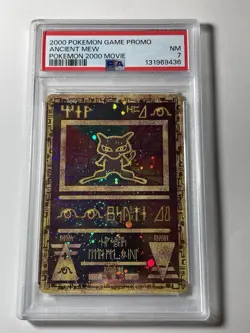 Ancient Mew 2000 Pokemon Movie Promo PSA 7 - Image 1