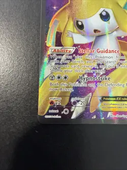 Pokemon TCG Jirachi EX Full Art Holo Card Plasma Blast Ultra Rare 98/101 - Image 2