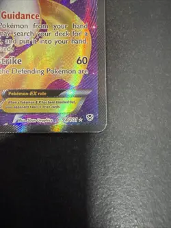 Pokemon TCG Jirachi EX Full Art Holo Card Plasma Blast Ultra Rare 98/101 - Image 3