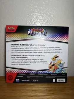 Pokemon Prismatic Evolutions Poster Collection - Image 2