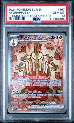 Hydrapple ex 167/142 PSA 10 Pokemon Stellar Crown SIR Pokemon - Image 1