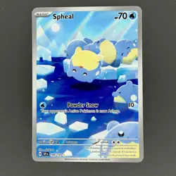 Pokemon TCG Spheal 199/191 Surging Sparks Illustration Rare Full Art Holo NM/M - Image 2