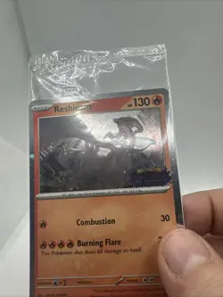Reshiram 017/094 Holo Rare Pokemon TCG Phantasmal Flames Stamped Sealed Swirl NM - Image 3