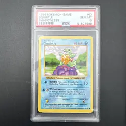 Pokemon 1999 Shadowless Charmander Squirtle Bulbasaur PSA 10 Starters - Image 3