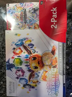 Pokemon TCG Prismatic Evolutions Elite Trainer Box 2-Pack New and Sealed - Image 1