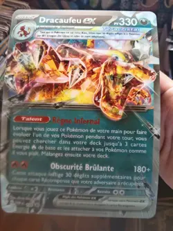 Carte Jumbo Dracaufeu Ex 196 Promo Coffret Dracaufeu Fin Juin 2025 Pokemon - Image 1