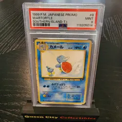 WARTORTLE - PSA MINT 9 - 1999 POKEMON JPN PROMO SOUTHERN ISLAND No. 008 - Image 1